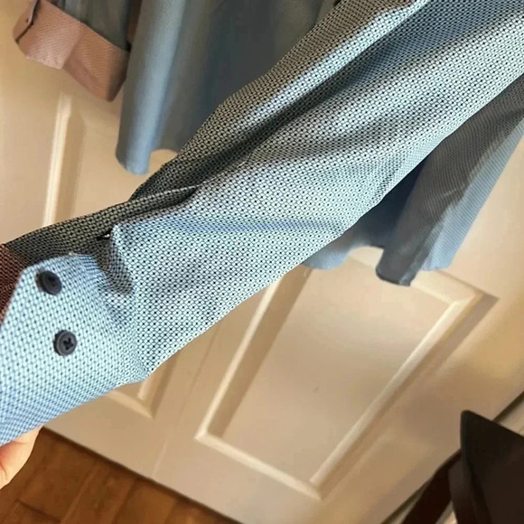 AKA, “also known as” men shirt,XXL, office,slim fit,two tone,classy, event ,NWT - Picture 6 of 14